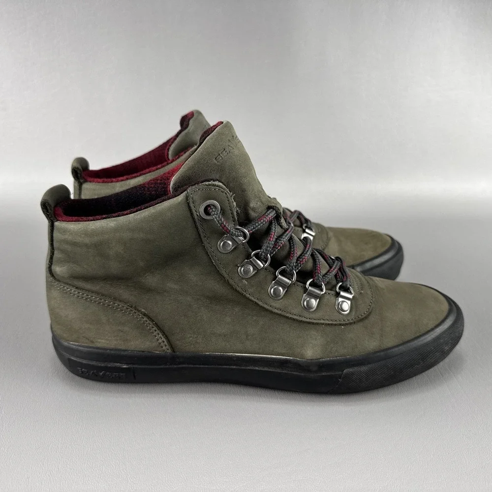 SeaVees 09/64 Hiker Shoes Mens Size 7 Olive Trail Outdoor SeaVees‎ of California